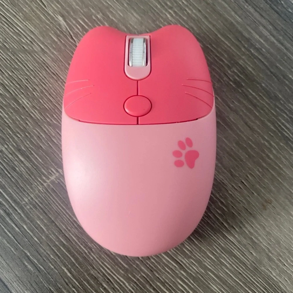Pink Wireless Mouse by Mofii
